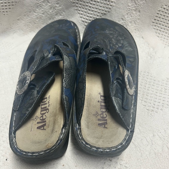 Alegria ALG-336 Blue Size 40 Women’s Clogs Mules Comfort - Picture 6 of 15